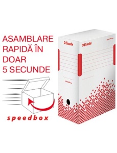 Cutie arhivare 15 cm Speedbox ESSELTE - Img 3