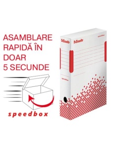 Cutie arhivare 8 cm Speedbox ESSELTE - Img 2