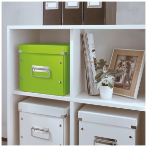 Cutie depozitare medie, 260x240x260 mm, verde, LEITZ WOW Click&Store - Img 2