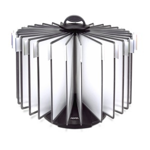 Display birou cu 30 buzunare A4, rotativ, AIDATA