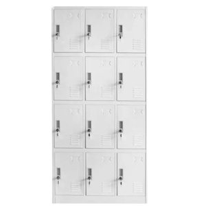 Dulap metalic cu 12 compartimente, 90x40x185 cm, RFG