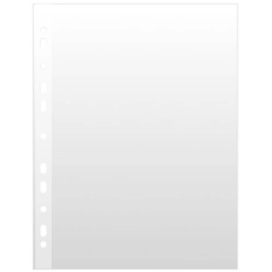 File protectie cristal, A4, 90 microni, 100 buc/set