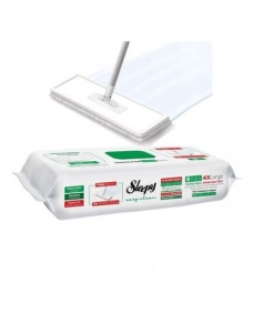 Lavete umede pentru pardoseli Easy Clean White Soap, 50 bucati, Sleepy - Img 3