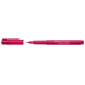 Liner 0.8 mm, rosu, 1554 FABER-CASTELL