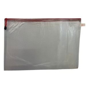 Mapa plastic A3 cu fermoar, OPTIMA Mesh