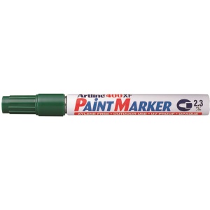 Marker cu vopsea, varf 2-3 mm, verde, ARTLINE 400XF