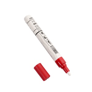 Marker cu vopsea, varf rotund 4.5mm, rosu, Optima 3710