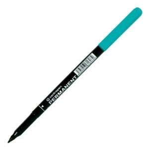 Marker permanent 1 mm, verde, CENTROPEN 2536 - Img 2