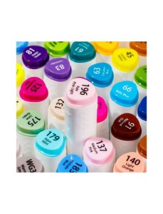 Markere sketching cu 2 capete 1 mm/7 mm, 36 culori/set, DELI - Img 3