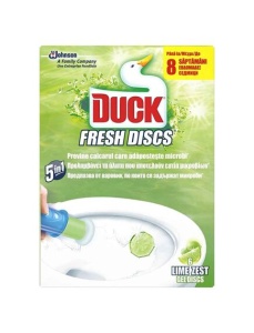 Odorizant gel toaleta DUCK Fresh Discs 5 in 1, 6 discuri
