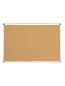 Panou pluta 90x120 cm, rama aluminiu
