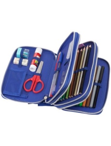 Penar echipat cu 44 piese, 3 fermoare, dinozaur, FABER-CASTELL - Img 3