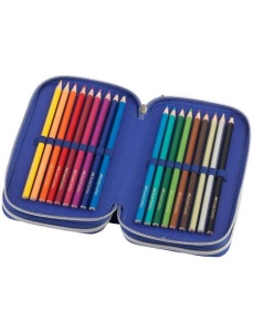 Penar echipat cu 44 piese, 3 fermoare, dinozaur, FABER-CASTELL - Img 5