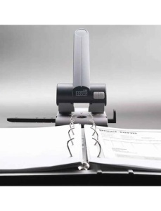Perforator de mare capacitate, 65 coli, metalic, negru, NOVUS B265 - Img 2