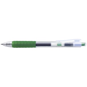Pix cu gel 0.7 mm, verde, FABER-CASTELL Fast Gel