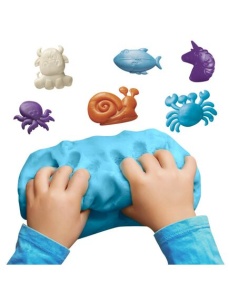 Plastilina moale, 8 culori/set, 600 g, Baby Dough CARIOCA - Img 3
