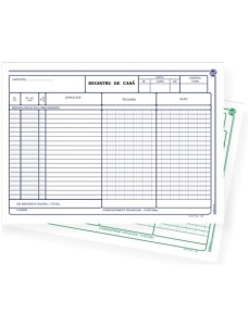 Registru de casa autocopiativ A4, 2 exemplare, 3 buc/set