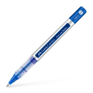 Roller 0.5 mm, albastru, Free Ink FABER-CASTELL