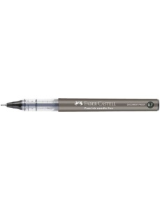 Roller 0.7 mm, varf ac, negru, FABER-CASTELL Free Ink Needle - Img 4