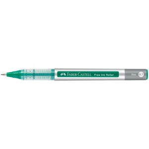 Roller 0.7 mm, verde, Free Ink FABER-CASTELL