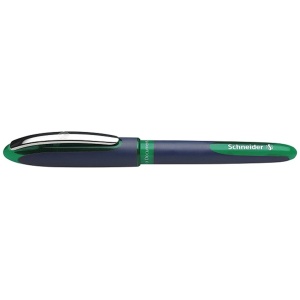 Roller cu cerneala, 0.6 mm, verde, SCHNEIDER One Business - Img 2