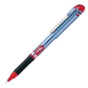 Roller cu gel, 0.5 mm, rosu, PENTEL Energel