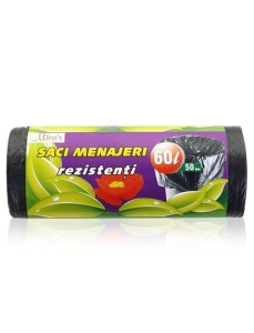 Saci menajeri 60 l, 50 buc/rola, MICA'S