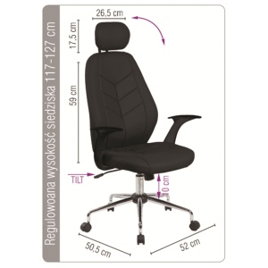 Scaun birou ergonomic OFFICE PRODUCTS Tenerife - Img 2