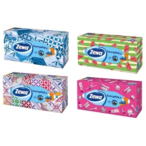 Servetele cutie ZEWA Everyday, 2 straturi, 100 buc/set