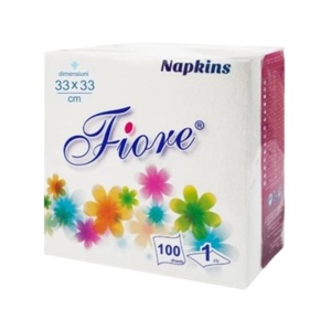 Servetele de masa, 33 x 33 cm, 100 buc/set, FIORE