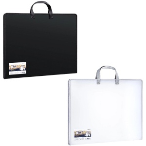 Servieta pictura, format A3, cu maner, negru, DELI 72706 - Img 2