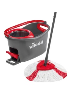 Set galeata cu storcator si mop VILEDA Turbo 2 in 1 - Img 4