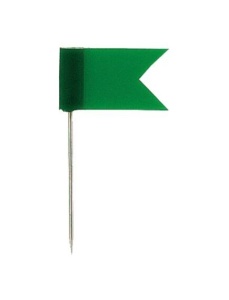 Stegulete colorate, verde, 20 buc/cutie, ALCO