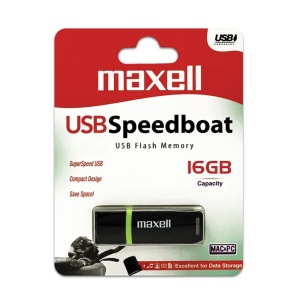 Stick USB 16GB MAXELL Speedboat 2.0