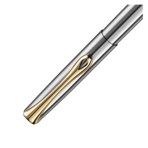 Stilou DIPLOMAT Traveller Stainless Steel Gold - Img 4
