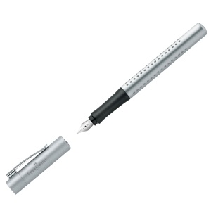Stilou FABER-CASTELL Grip 2011 M, argintiu - Img 4