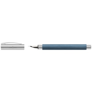 Stilou, penita medie, albastru, Ambition Precious Resin FABER-CASTELL - Img 2