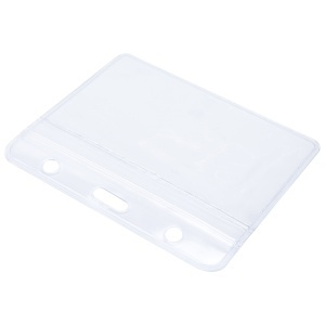 Suport carduri orizontal cu fermoar, 91x56 mm, 10 buc/set, DELI - Img 2