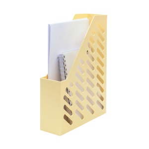 Suport vertical plastic pentru cataloage, galben, HAN Klassik Pastel - Img 2