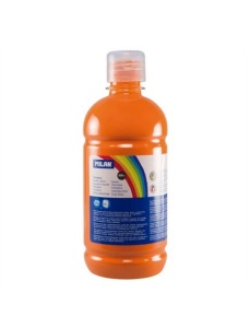 Tempera, 500 ml, portocaliu, MILAN