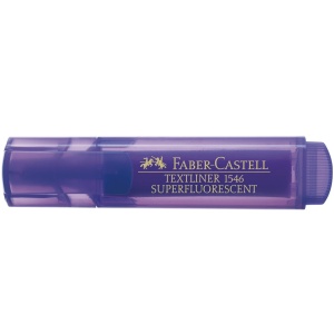 Textmarker super-fluorescent, varf 1-5 mm, violet, 1546 FABER-CASTELL - Img 4