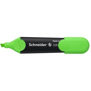 Textmarker, varf tesit 1-5mm, verde, SCHNEIDER Job