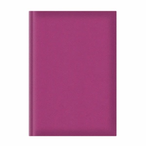 Agenda A5, nedatata, coperta fucsia