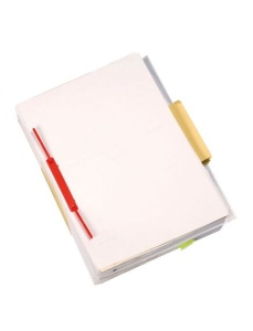 Alonje de mare capacitate, pentru arhivare, insertie metalica, 100 buc/set - Img 2