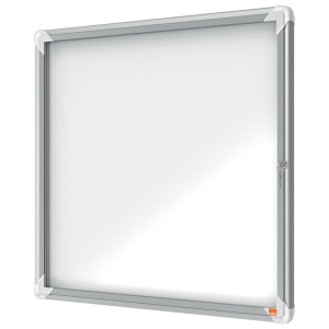 Avizier magnetic pentru exterior, 6 x A4, otel emailat, NOBO Plus Premium - Img 2