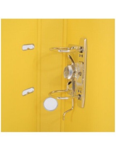Biblioraft A4 plastifiat interior-exterior, 5 cm, galben, OPTIMA - Img 2