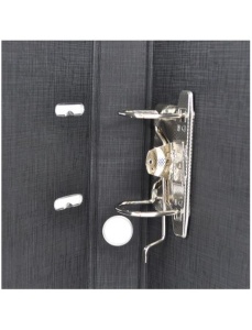 Biblioraft A4 plastifiat interior-exterior, 7.5 cm, negru, OPTIMA - Img 2