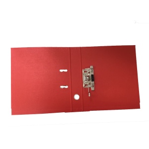 Biblioraft A4 plastifiat interior-exterior, 7.5 cm, rosu, NOKI - Img 2