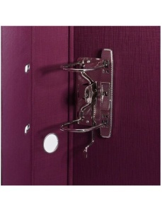 Biblioraft A4 plastifiat interior-exterior, 7.5 cm, visiniu, OPTIMA - Img 4