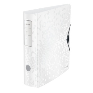 Biblioraft plastic 8.2 cm, alb, LEITZ 180 Active WOW